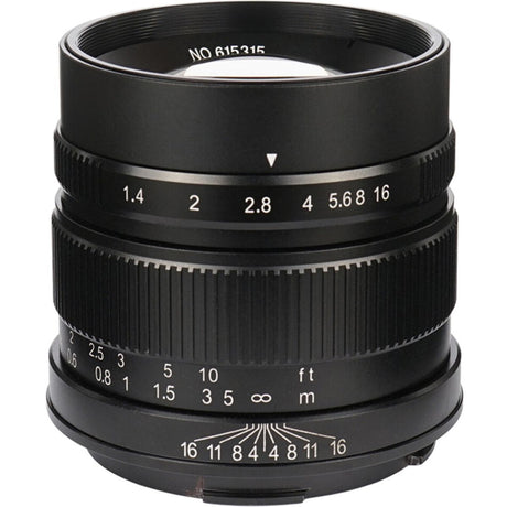 7Artisans 55mm f/1.4 - APS-C - Fujifilm X-Mount - Black - image 3 of 5