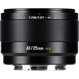 7Artisans AF 25mm f/1.8 - Sony E-Mount - APS-C - Black