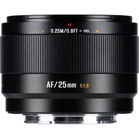 7Artisans AF25mm f/1.8 - Fujifilm X-Mount - APS-C - Black