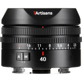 7Artisans AF40mm f/2.5 - Sony E Mount - FullFrame - Black