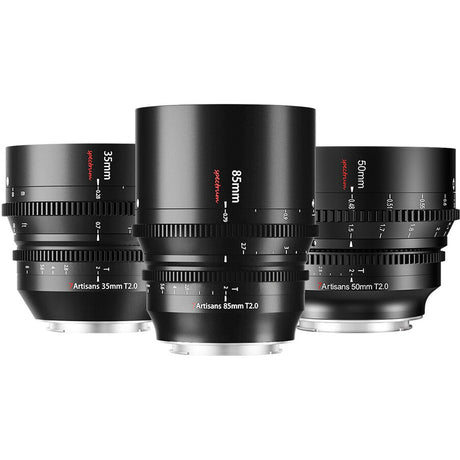 7Artisans Cine Kit 35+50+85mm T2.0 - L-Mount
