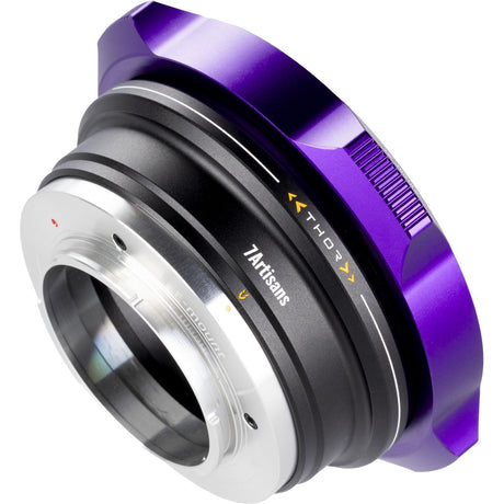 7Artisans PL 4 In 1 Lens Adapter E/L/RF/Z Mount Purple - image 3 of 5