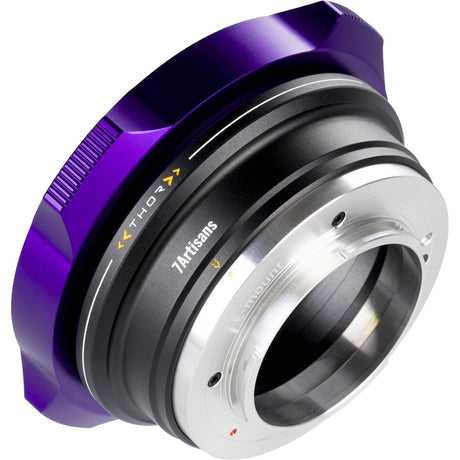 7Artisans PL 4 In 1 Lens Adapter E/L/RF/Z Mount Purple - image 4 of 5
