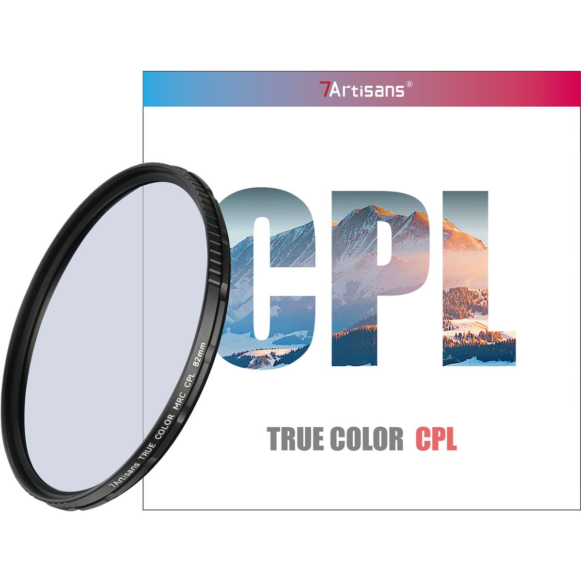 7Artisans 82mm True Colour CPL Filter