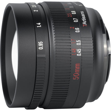 7Artisans 50mm f/0.95 Fuji X-Mount | APS-C Black - image 3 of 5
