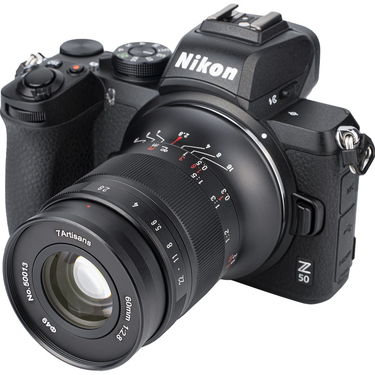 7Artisans 60mm f/2.8 MkII Nikon Z-Mount | APS-C Black - image 2 of 3