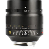 7Artisans 75mm f/1.25 Leica M-Mount | FullFrame