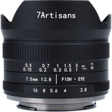 7Artisans 7.5mm f/2.8 MkII Sony E-Mount | APS-C