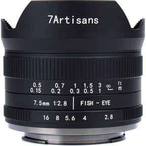 7Artisans 7.5mm f/2.8 MkII MFT (Pana/Olympus) | FourThirds