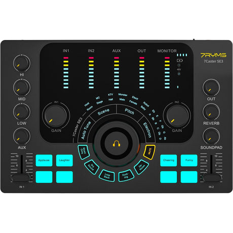 7Ryms 7CASTERSE3 For Podcast EN Streaming w/ 2X XLR - image 2 of 2