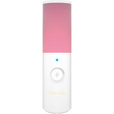 7Ryms AT10 USB Microphone w/ RGB White