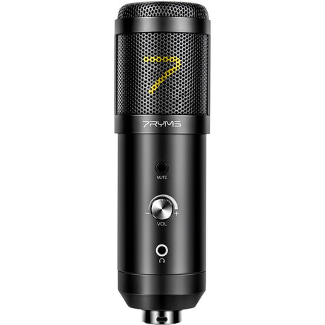 7Ryms AU01-K1 USB Microphone Kit w/ Microphone Arm + Pop Filter