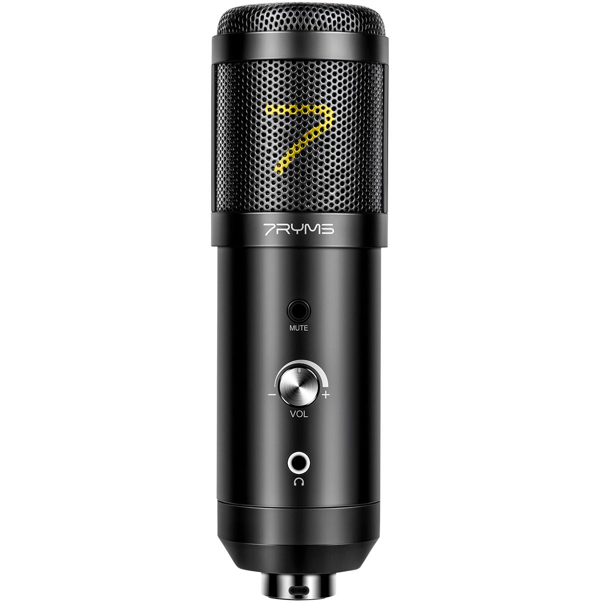 7Ryms AU01-K2 USB Microphone Kit w/ Table Stand + Pop Filter