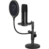 7Ryms AX100D XLR Condenser Microphone Kit w/ Desktop Stand
