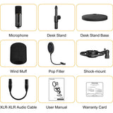 7Ryms AX100D XLR Condenser Microphone Kit w/ Desktop Stand - image 2 of 2
