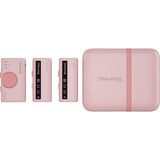 7Ryms iRay DW10 Wireless Microphone 2 Transmitters + Case Pink