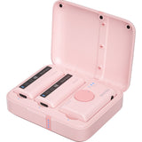 7Ryms iRay DW10 Wireless Microphone 2 Transmitters + Case Pink - image 2 of 2