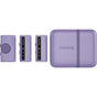 7Ryms iRay DW10 Wireless Microphone 2 Transmitters + Case Purple