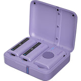 7Ryms iRay DW10 Wireless Microphone 2 Transmitters + Case Purple - image 2 of 2