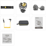 7Ryms MinBo M2 Two-way Shotgun Microphone Bi-directional - image 2 of 2