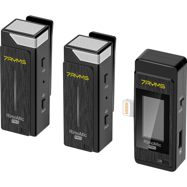 7Ryms Rimomic Pro Wireless Microphone w/ Lightning Black