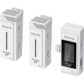 7Ryms Rimomic Pro Wireless Microphone w/ Lightning White