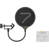 7Ryms SR-PF-S 360° Adjustable Microphone Pop Filter Small - image 2 of 2
