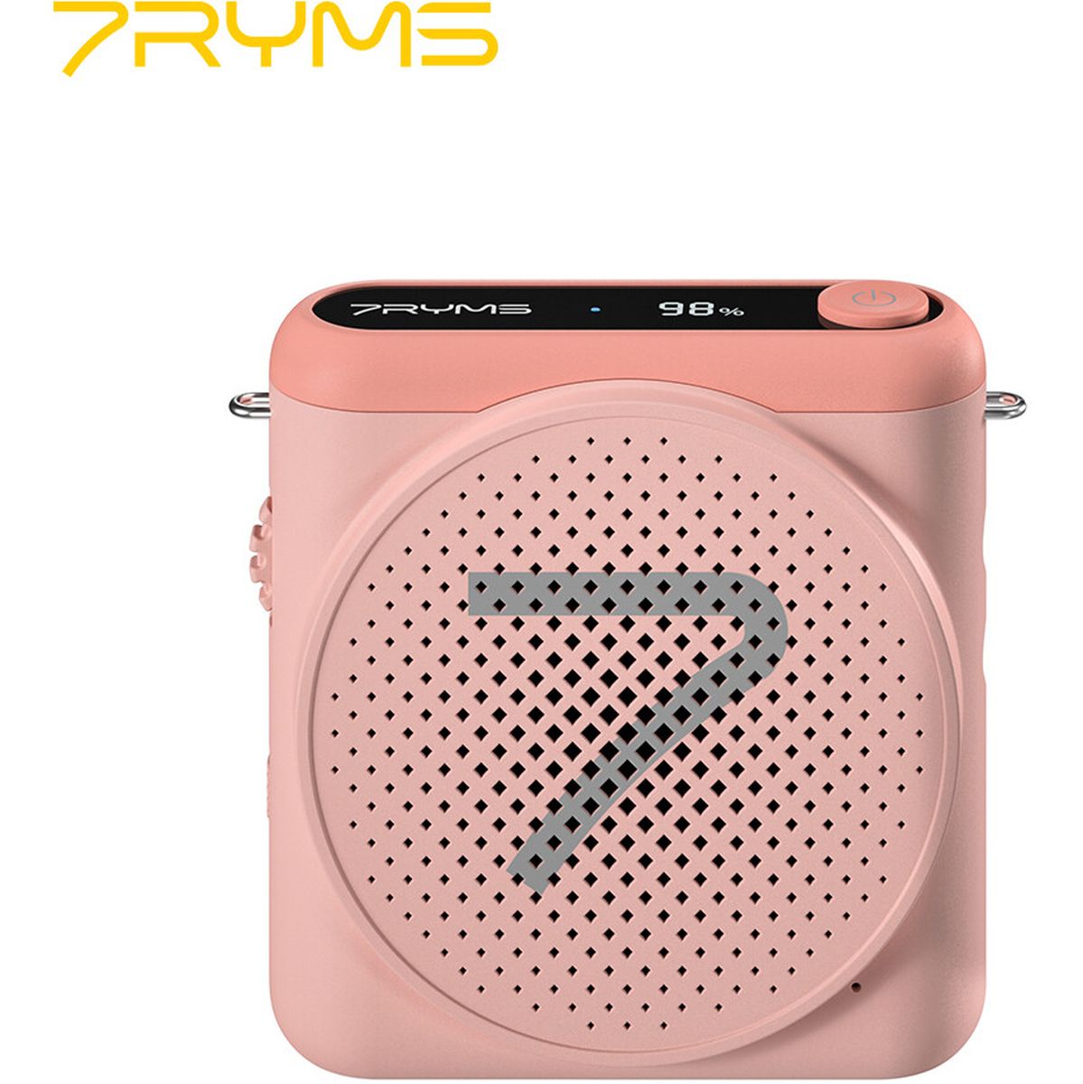 7Ryms WA1 Presentatie-Speaker w/ Wireless Headset - Pink