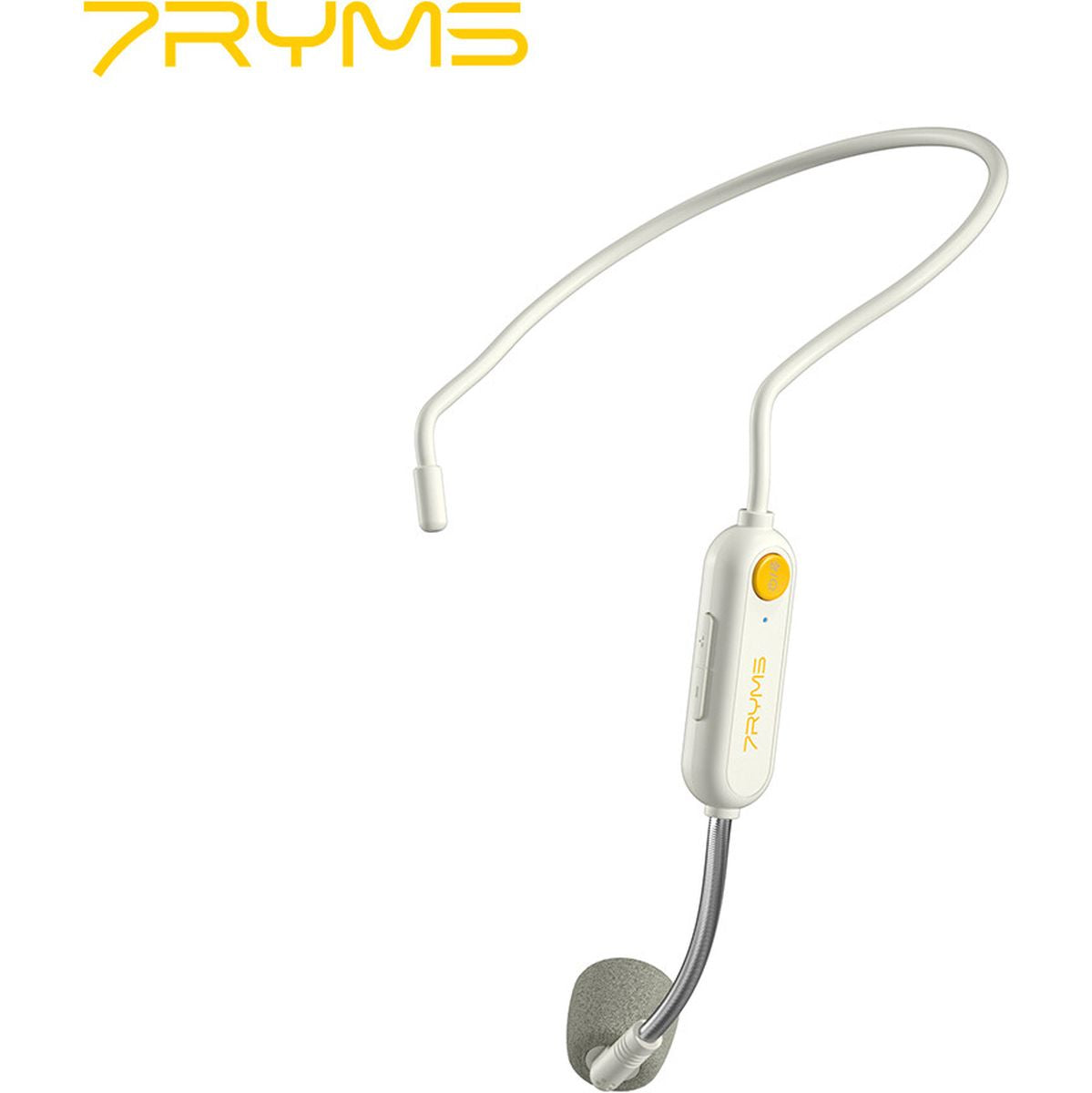 7Ryms WA1 Presentatie-Speaker w/ Wireless Headset - White - image 2 of 5