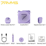 7Ryms WA2 Presentatie-Speaker w/ Wireless Microphone Purple - image 5 of 5