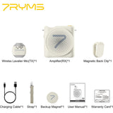 7Ryms WA2 Presentatie-Speaker w/ Wireless Microphone White - image 5 of 5