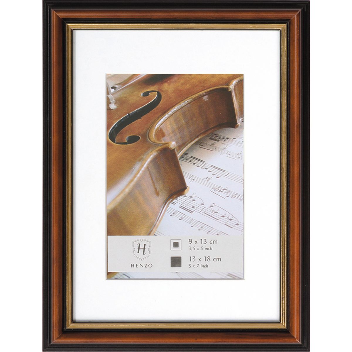 Henzo Verona 10x15 Frame Dark Brown