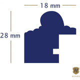 Henzo Verona 15x20 Frame Dark Brown - image 5 of 5