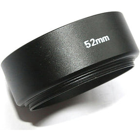 GREEN.L 52mm Metalen Lens Hood