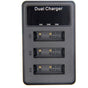 Mcoplus Triplecharger USB Sony NP-BX1
