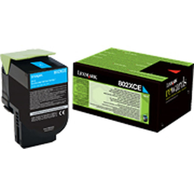 Lexmark 802XCE Toner Cyan Extra High Yield Cor