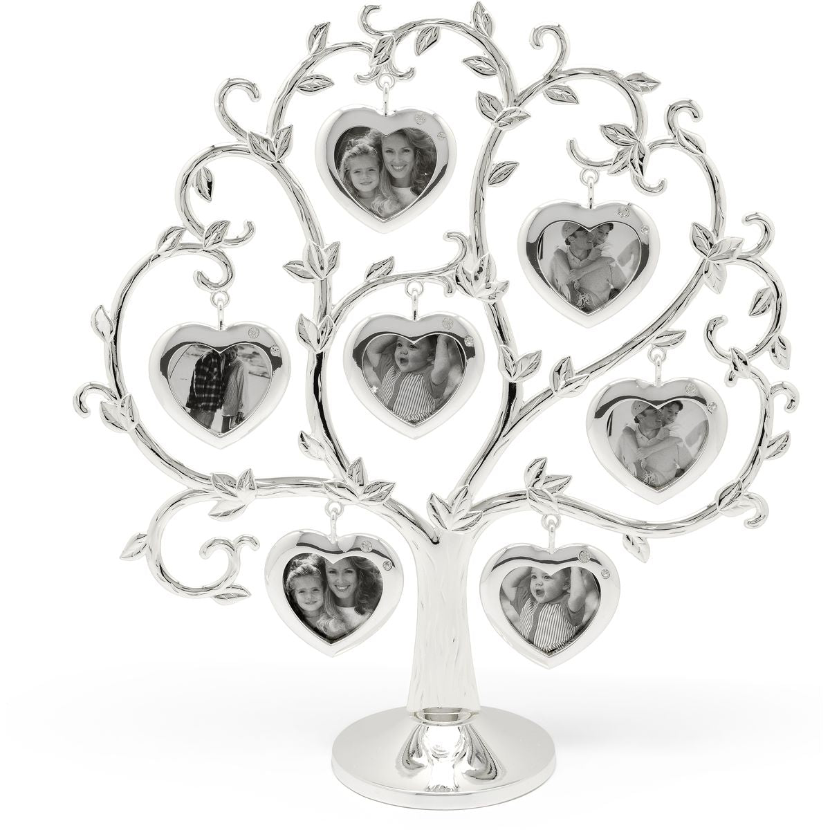 Zilverstad Photo Frame Stamboom Hart For 7 Photos Glanzend - image 2 of 2