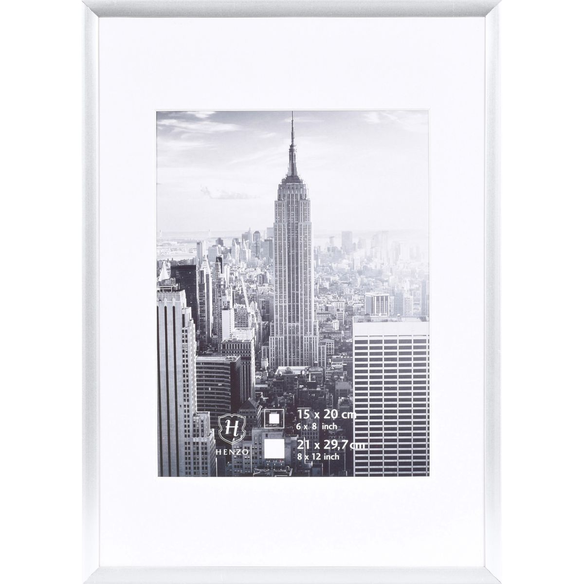 Henzo Frame Manhatten 21x30 Silver