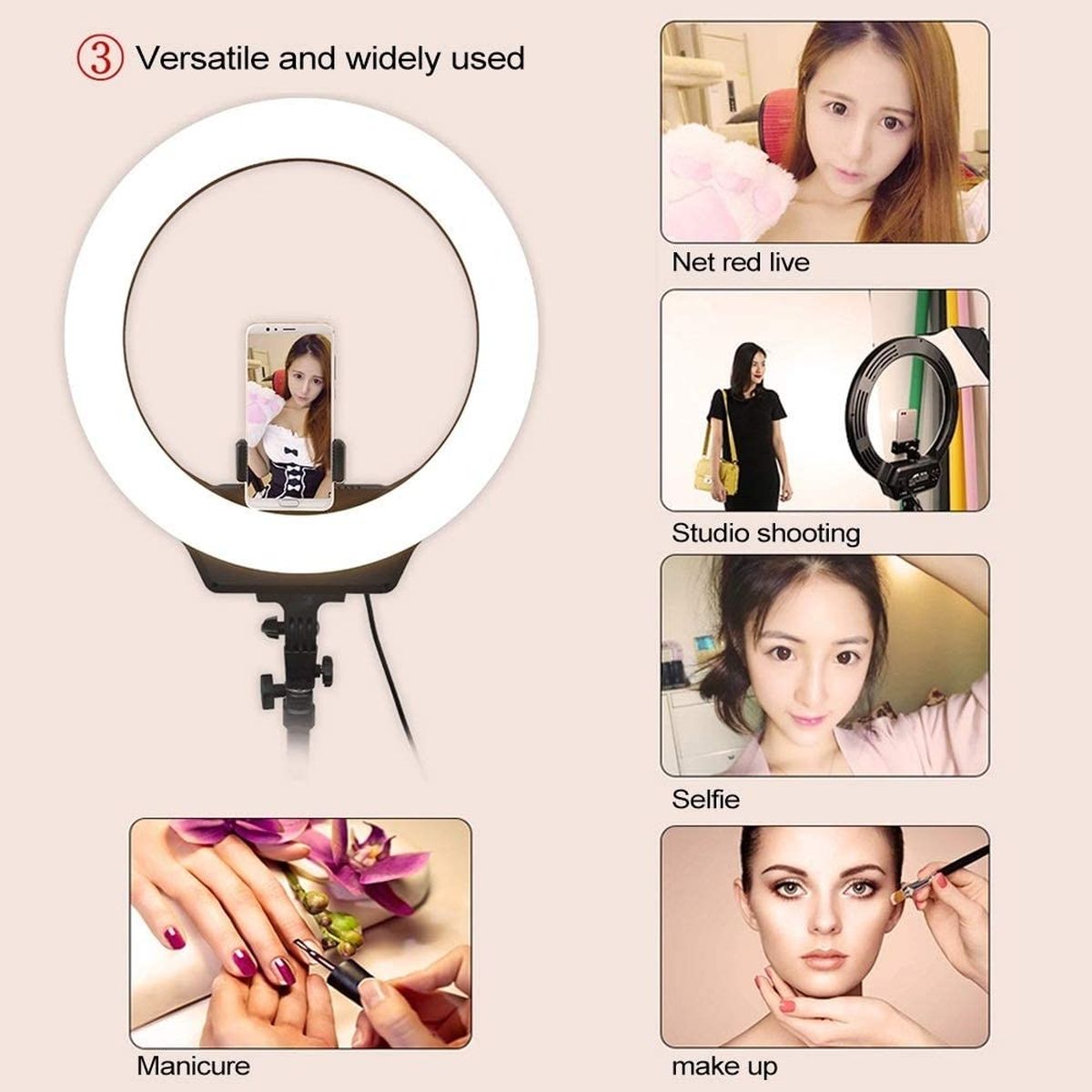 KingJoy R116+fl2009+bd3+lc15 Ringlight Set - image 3 of 3