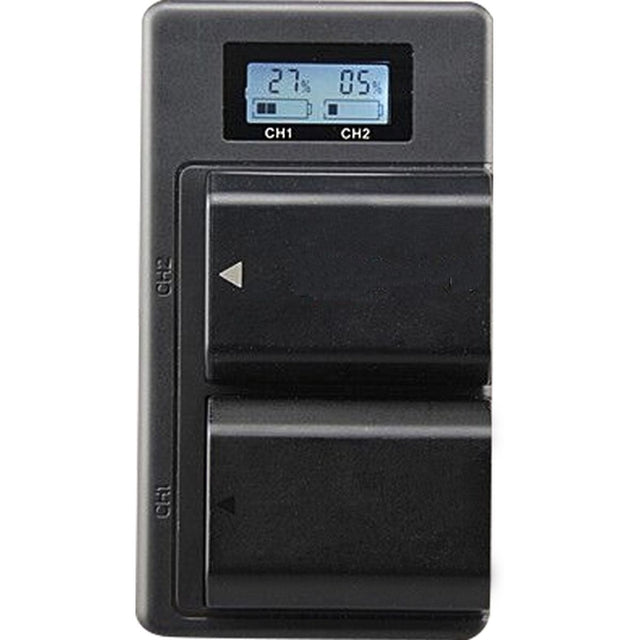 Mcoplus Duocharger USB w/ 2XNP-FZ100