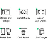 Mcoplus Duocharger USB NP-W126 SD