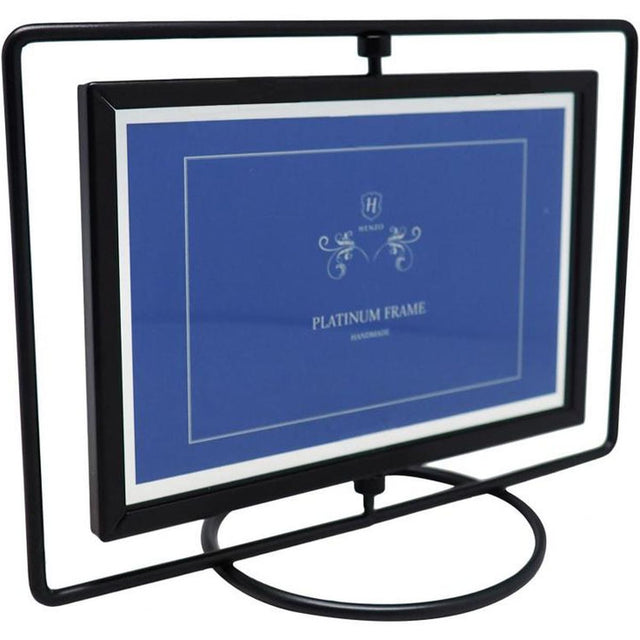 Henzo Frame Platinum Landscape Swing 10x15 Black