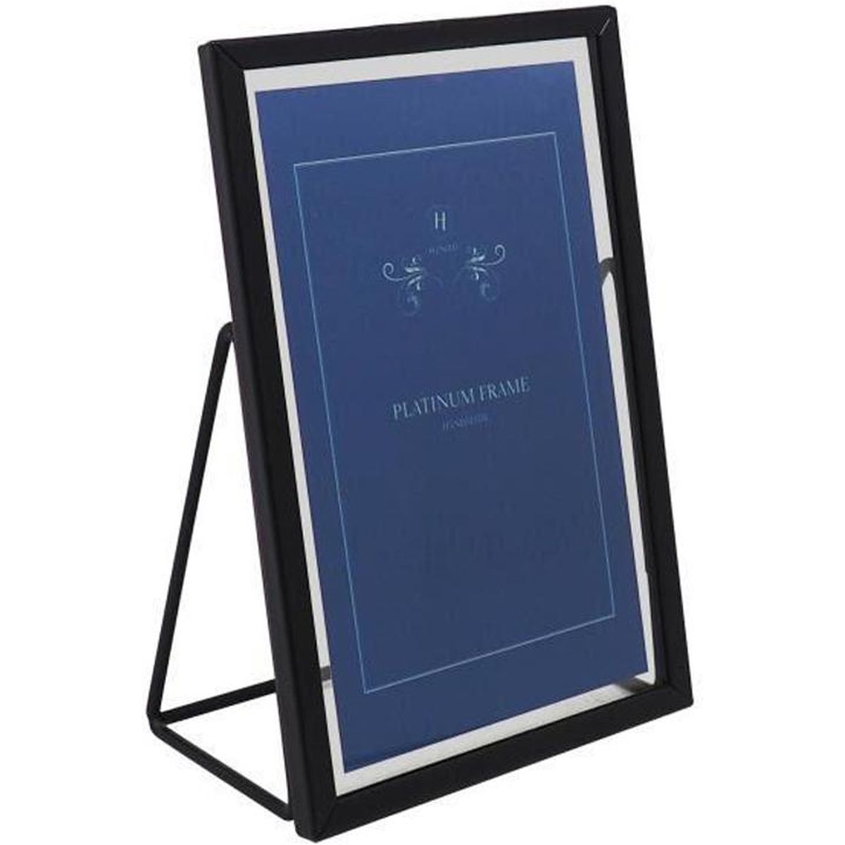 Henzo Frame Platinum Triangle 10x15 Black