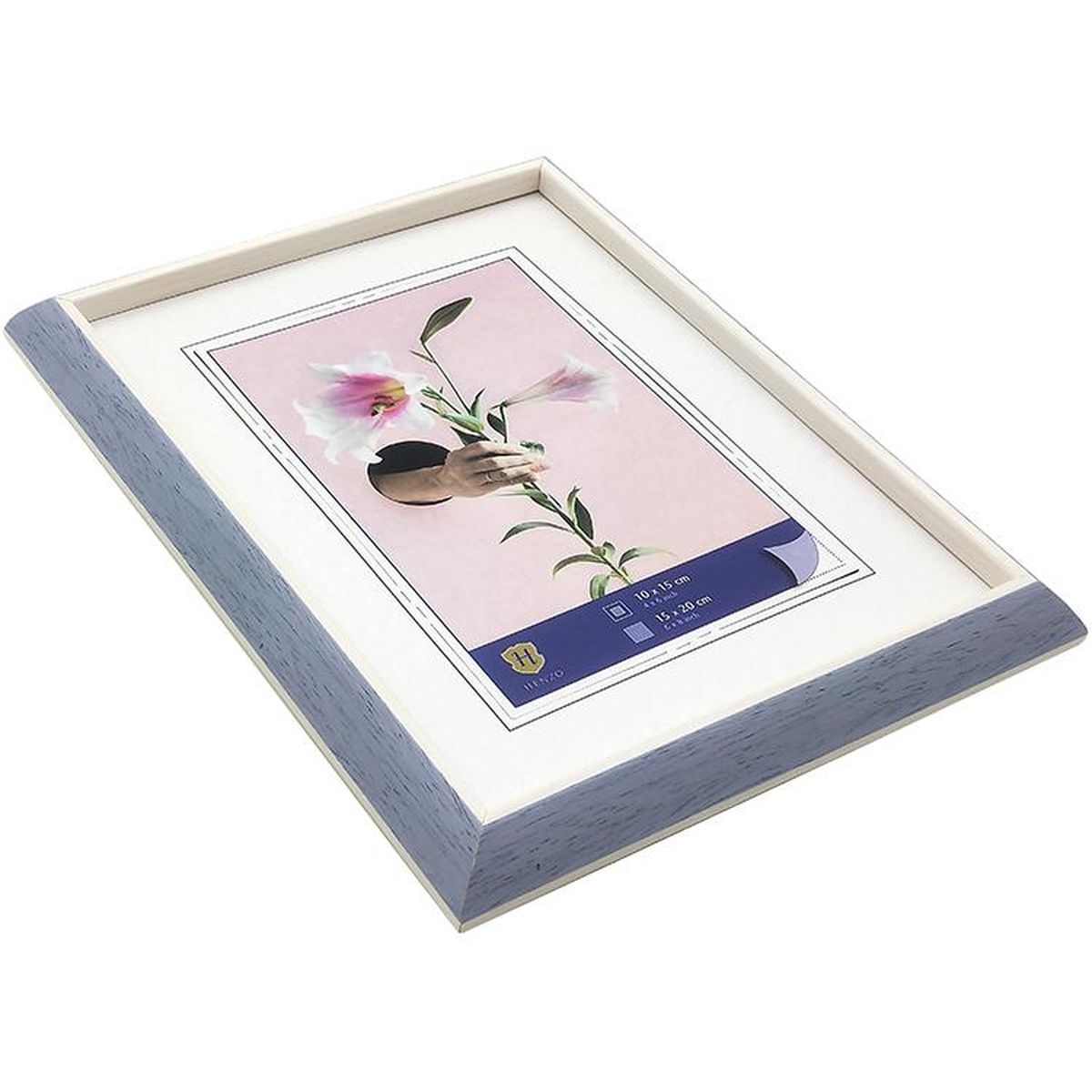 Henzo Frame Lily 10x15 Blue - image 2 of 5