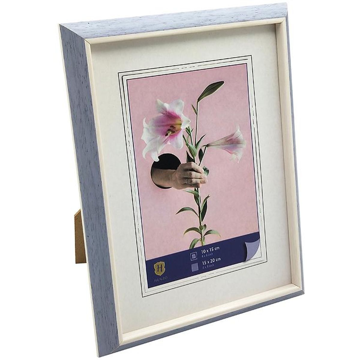 Henzo Frame Lily 10x15 Blue - image 3 of 5