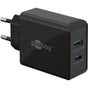 Goobay Dual USB-C PD Fastcharger 30W