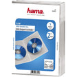 Hama DVD Box Slim Double Transparant 5-pack