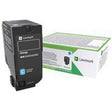 Lexmark 16K Cyan Corporate Toner (CX725)