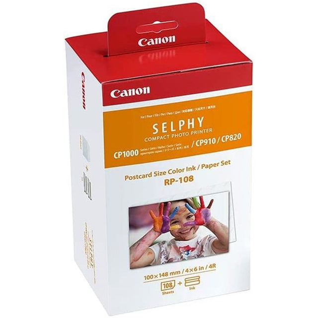 Canon RP-108 Ink Cassette/Paper Set
