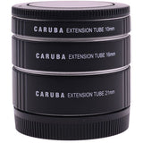 Caruba Extension Tube Set Canon M-Serie Aluminium